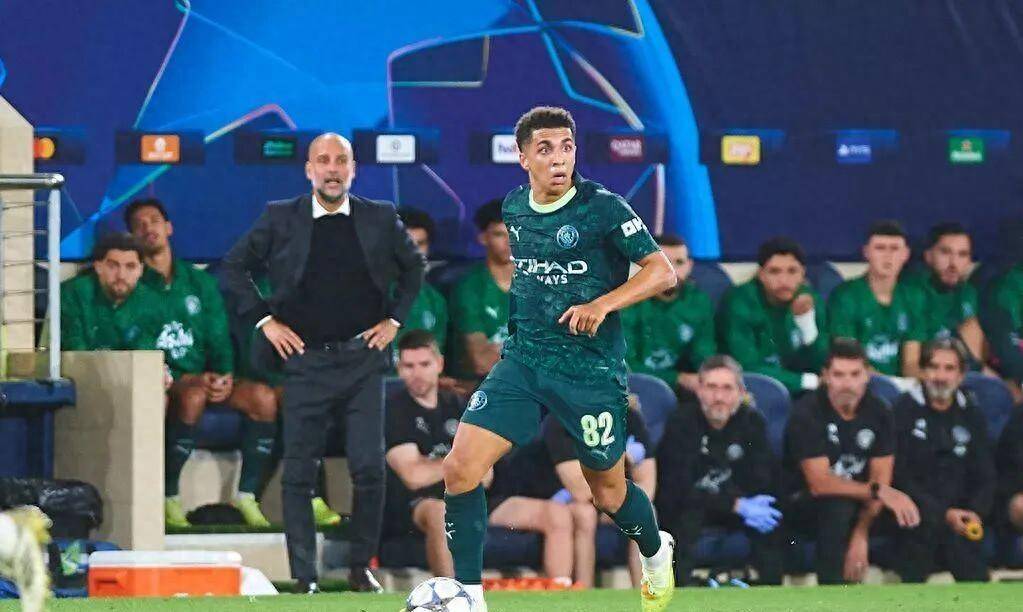 欧冠曼城2-0升级3-2-5:努内斯边后腰传准近98,里科助哈兰德